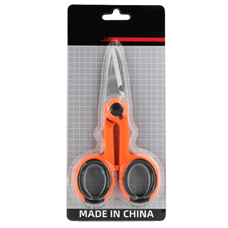 WL-9011Z Optic Fiber Cable Cutter Scissors for Fiber Optic Kevlar Shears Stainless Steel Electrical Shears Precision Scissor with Wire Optical Fiber Cut