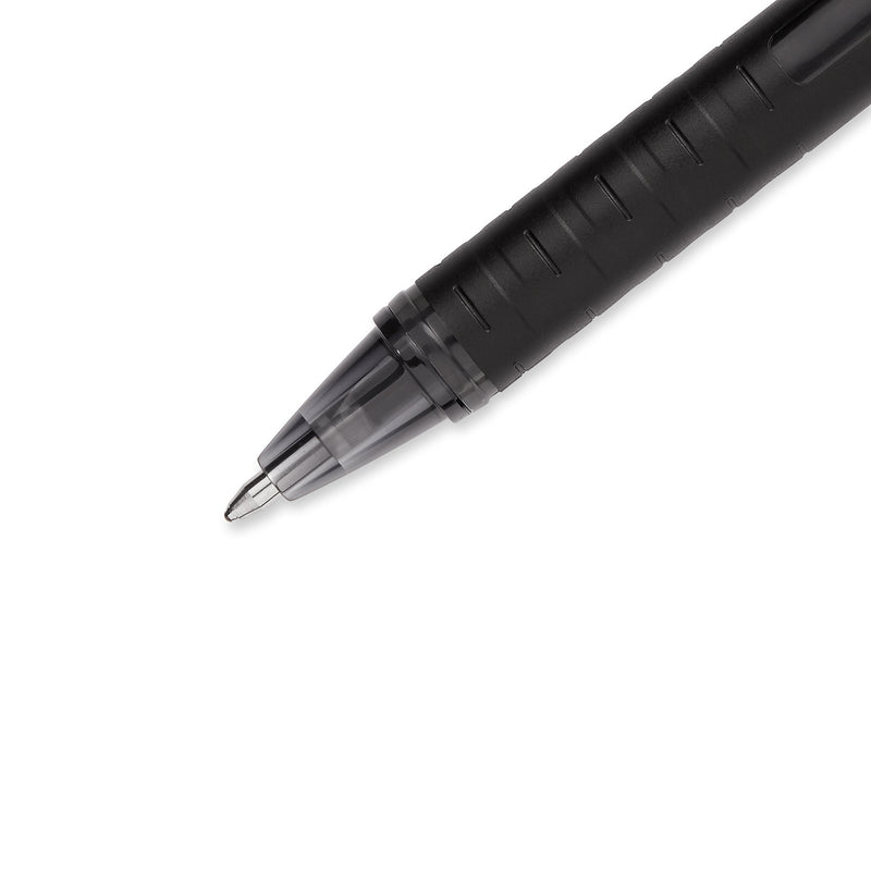 Uni-ball 1768011 Jetstream 101 Ball Point Pens, Bold Point, Black Ink, 12-Count Medium Point