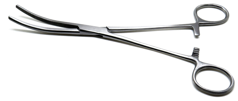 Pean Rochester Straight & Curved Forcep 8" Hemostat Surgical 2 Pcs Instruments