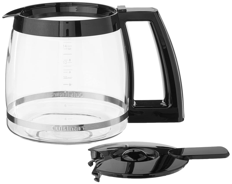 Cuisinart 14-Cup Replacement Glass Carafe, Black 14 Cup