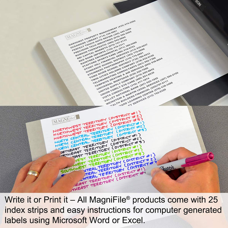 Ultimate Office MagniFile High-Capacity Hanging File Folders, 5" Expanding Files With Silicone Rubber Gussets and Sewn Nylon Edges (Set of 2)