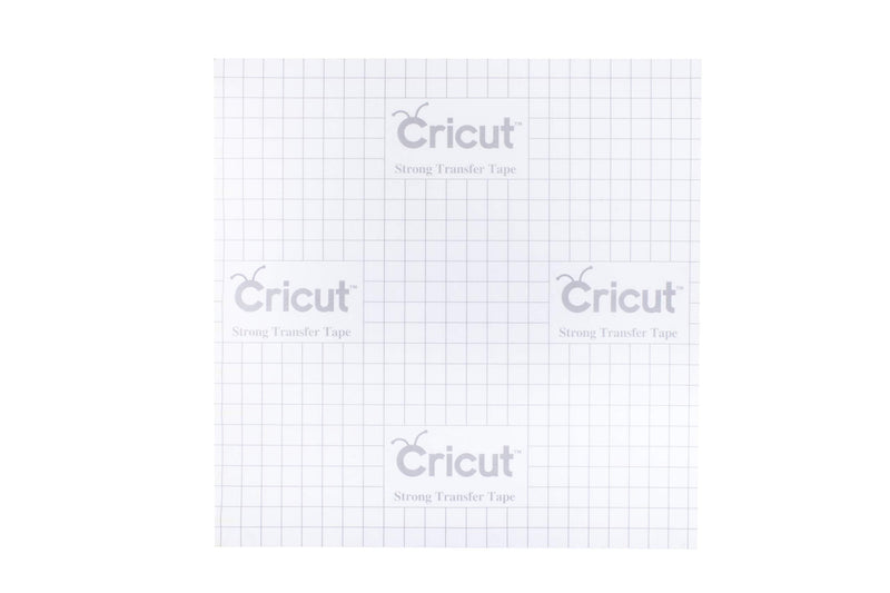 Cricut VINYL STRONG GRIP TRANSFER TAPE 12X48, 1FTx4FT, Clear StrongGrip