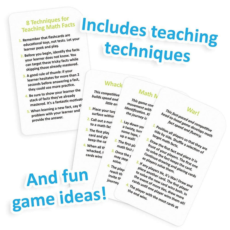 Division Math Flash Cards with Word Problems Includes 175 Self-Checking Cards, All Facts 0-12 for Early Grade Teaching by Pint-Size Scholars