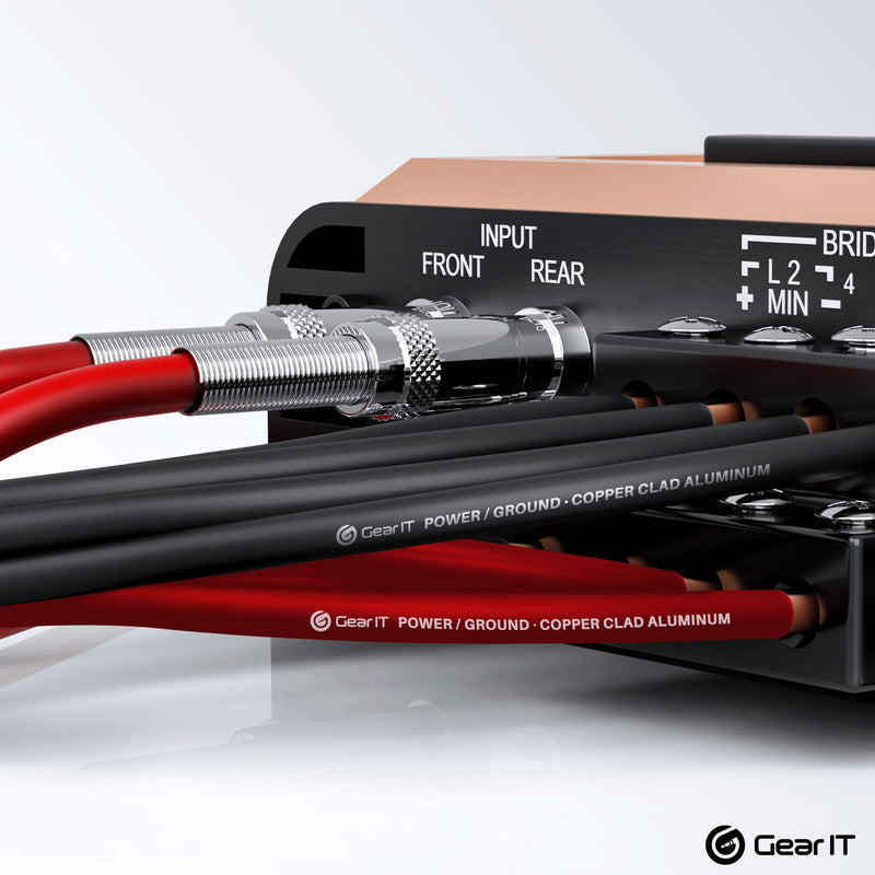 GearIT Primary Automotive Wire 14 Gauge (200ft Each - Black/Red) Copper Clad Aluminum CCA - Power/Ground for Battery Cable, Car Audio, Wire, Trailer Harness, Electrical Wire - 400 Feet Total 14ga Wire 14 Gauge (200ft Each - Black/Red)