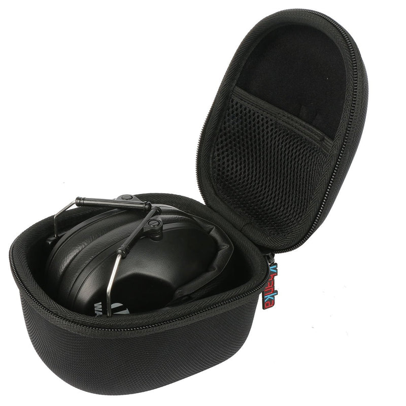 Khanka Hard Travel Case Replacement for Walker's Razor Slim Electronic Muffs Hearing Protection Earmuffs, Case Only