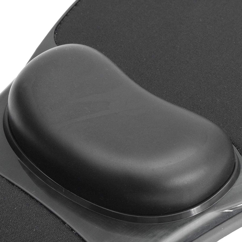 SKYZONAL Home Office Computer Arm Rest Chair Armrest Mouse Pad Mat Wrist Support Black