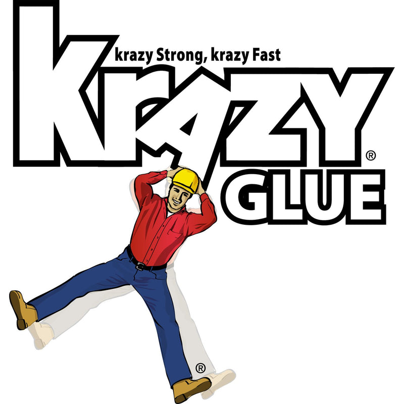 Krazy Glue Krazy Glue Single-Use Tubes w/Storage Case, 0.07 oz, 4/Pack