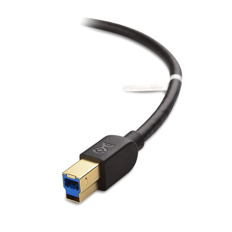 Cable Matters USB 3.0 Cable (USB 3 Cable, USB 3.0 A to B Cable) in Black 6 ft 6 Feet 1