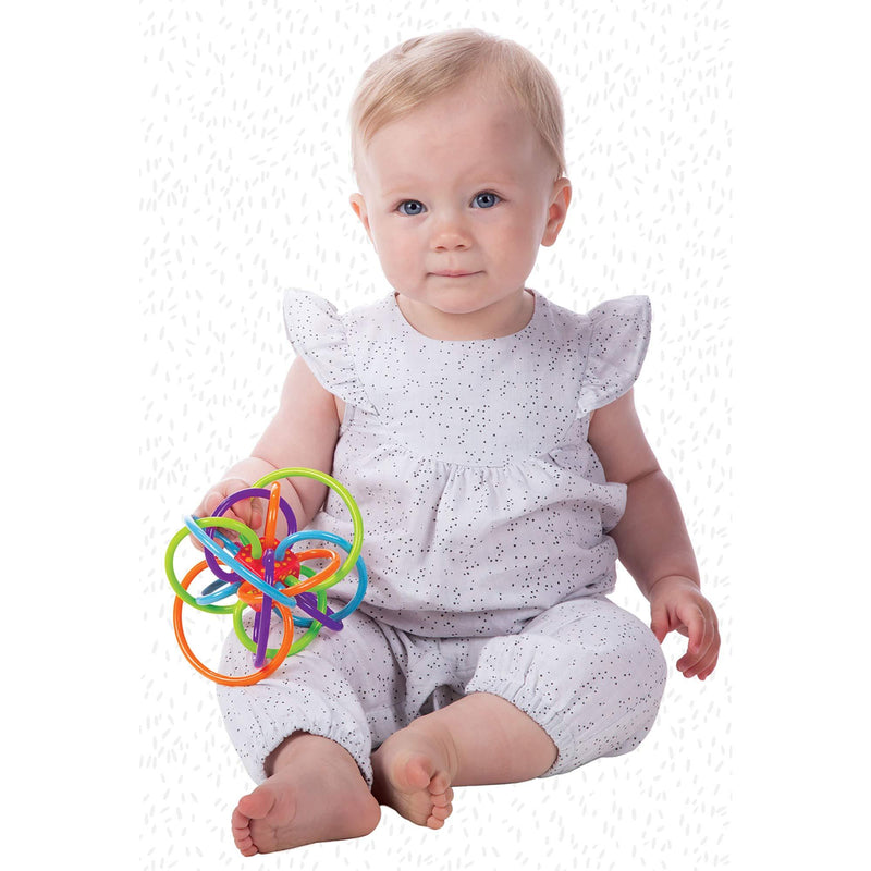 Manhattan Toy Winkel Rattle & Sensory Teether Toy Original Winkel