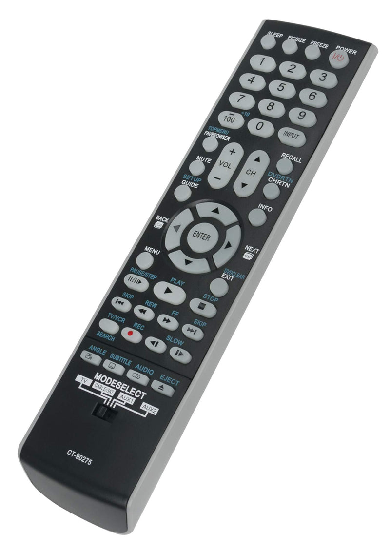 CT-90275 Replaced Remote fit for Toshiba TV 32HL17 32HL17U 37HL17 42HL17 32HL37 32HL37U 26HL67 32HL67 32HL67U 37HL67 42HL67 42HL67US 37HL67S 42HL67U 32HL67US 19AV500U 19AV501U 19AV51U 26AV50U 26AV52U
