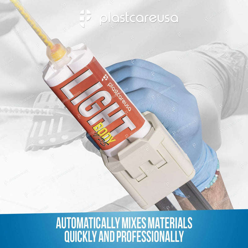 Dental 1:1/2:1 Impression Mixing Cartridge Dispenser Gun for 50ml Material