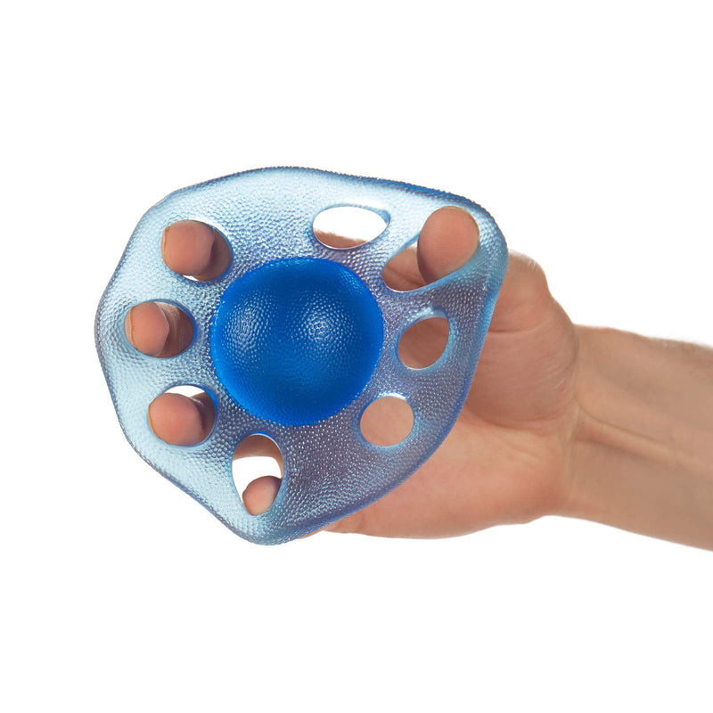 Serenily Finger Stretcher, Hand Exerciser - Hand Grip Strengthener. 3 Level Hand Exercise Ball and Grip Exerciser. Hand Strengthener & Finger Exerciser for Senior & Arthritis. Wrist Strengtheners 3Pk