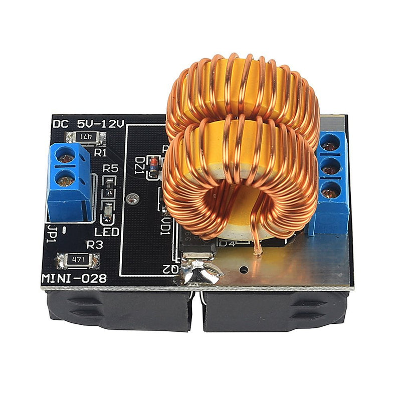 Fasizi ZVS Low Voltage Induction Heating Power Supply for Tesla Driver Board with Coil 5~12V