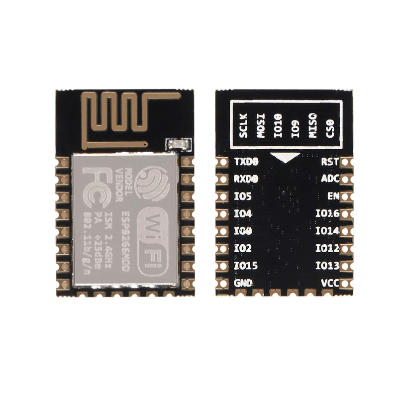 DORHEA ESP8266 Code Burner Firmware Downloader Flash Download Tool Test Board + 5pcs ESP-12E ESP12E WiFi Module Compatible with Ardu-ino, Wireless Transmission Serial Transceiver Receiver