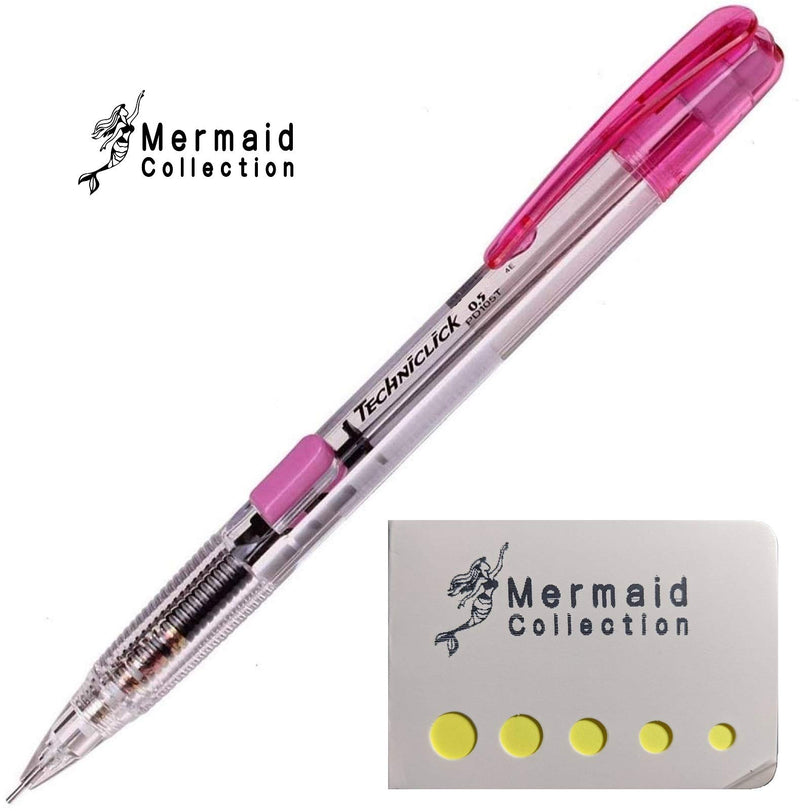 Techniclick Mechanical Pencil 0.5mm PD105T Pink (Pack of 5)