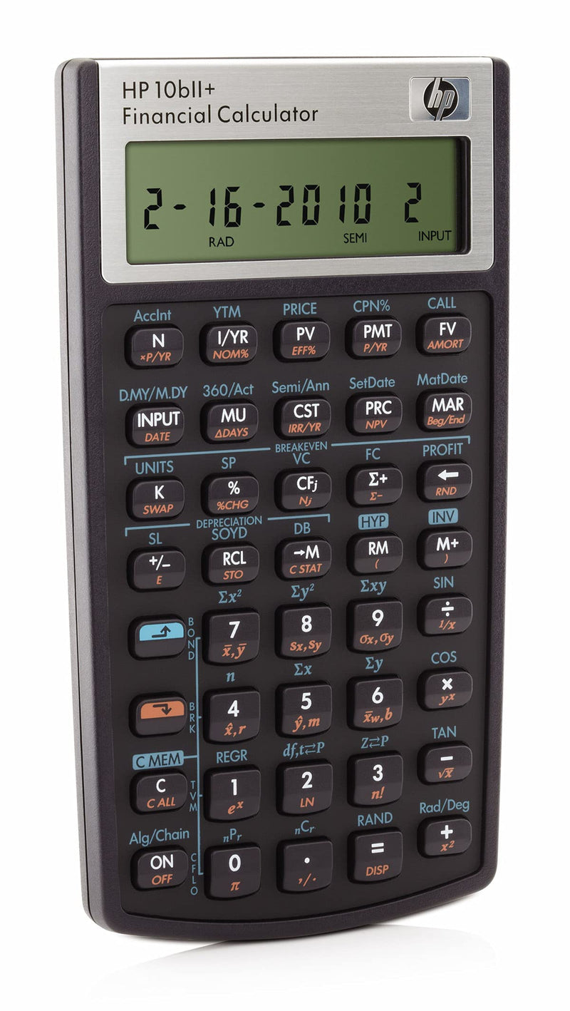 HP 10bII+ Financial Calculator (NW239AA)