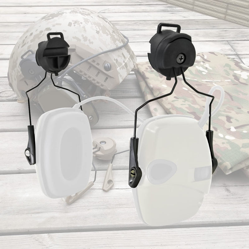 COMBATGEAR ARC Rail Adapter Compatible with Howard Leight Impact Sports Series of Earmuffs
