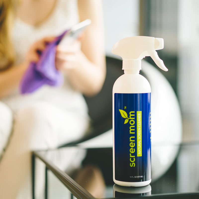 Screen Cleaner Kit - Best for LED & LCD TV, Computer Monitor, Laptop, and iPad Screens â€“ Contains Over 1,572 Sprays in Each Large 16 Ounce Bottle â€“ Includes Premium Microfiber Cloth