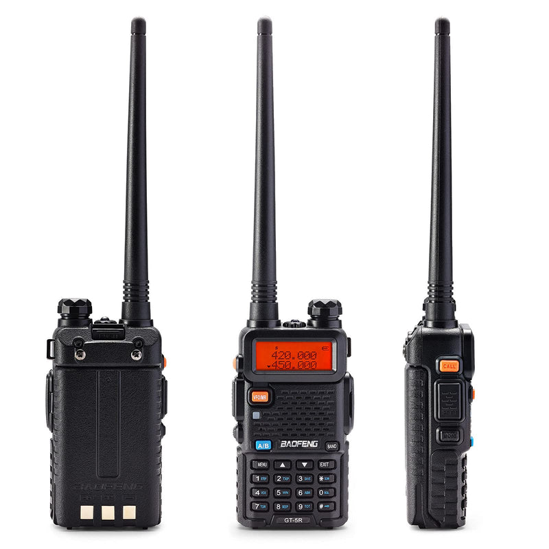 BAOFENG GT-5R HAM Radio, Upgraded Version Walkie Talkies Long Range, 144-148 420-450MHz FCC Compliant, Two Way Radio for Adults, Support Chirp