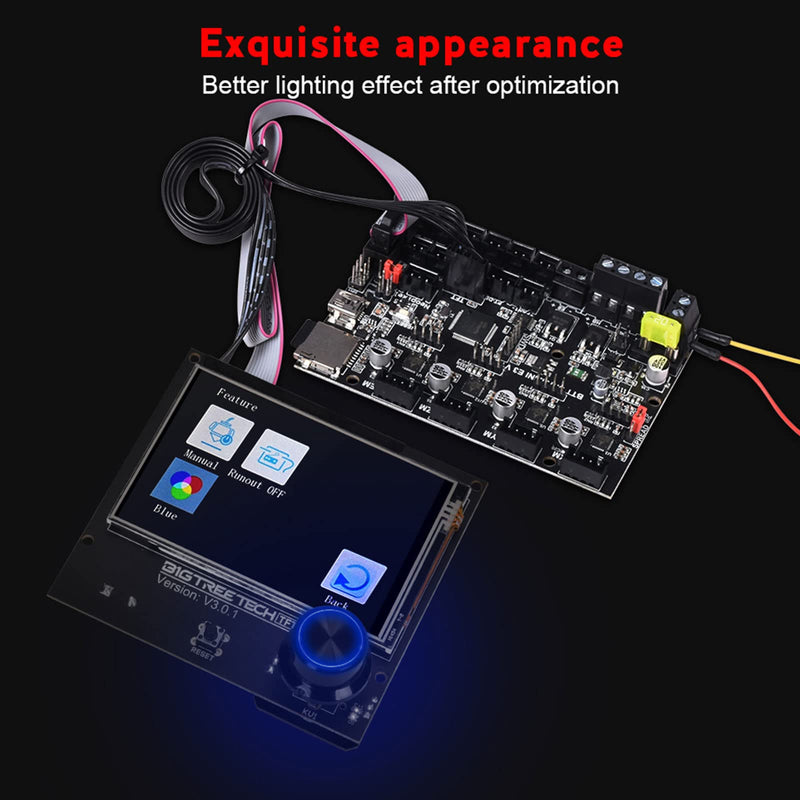 BIGTREETECH TFT35 E3 V3.0.1 Graphic Smart Display Controller Board for Creality Ender 3 Compatible with SKR Mini E3 V3.0, SKR 2, SKR 3, SKR Pro V1.2, Octopus V1.1 Motherboard