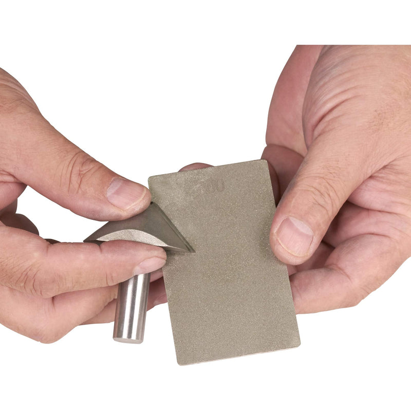 Trend DWS/CC/FC Fine/Coarse Double-Sided Diamond Credit Card Sharpening Stone (3-inch)