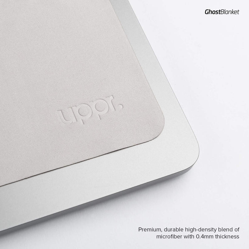UPPERCASE GhostBlanket Screen Keyboard Imprint Protection Microfiber Liner and Cleaning Cloth 15" Compatible with MacBook Pro 15" and 16" 15"+ MacBooks