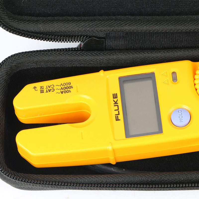 Khanka Hard Travel Case Replacement for Fluke T5-1000/T5-600/T6-1000/T6-600 Electrical Voltage Continuity Current Tester (black)