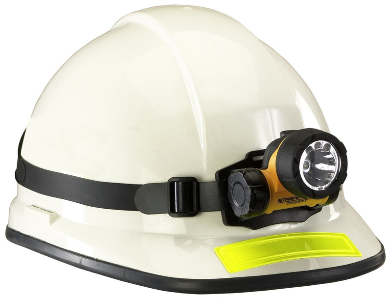 STREAMLIGHT - 4004664 Streamlight 61050 Trident Super-Bright LED Multi-Purpose Headlamp, Yellow - 80 Lumens Div 2