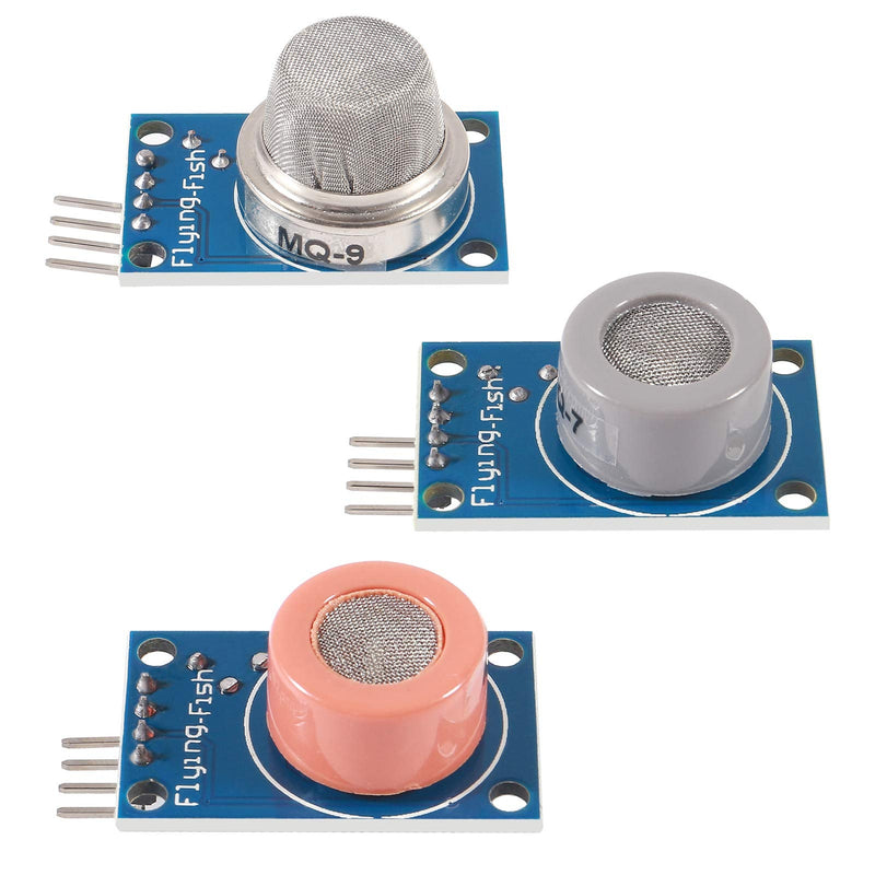 9PCS/Lot Gas Detection Sensor Module MQ-2 MQ-3 MQ-4 MQ-5 MQ-6 MQ-7 MQ-8 MQ-9 MQ-135 Sensor Module for Arduino