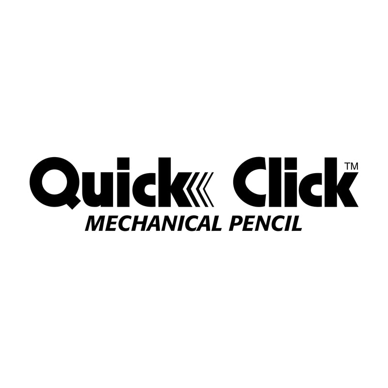 Pentel QUICK CLICK Mechanical Pencil (0.7mm), Black Barrel, Box of 12 Pencils (PD217A) 0.7mm 12 Pack