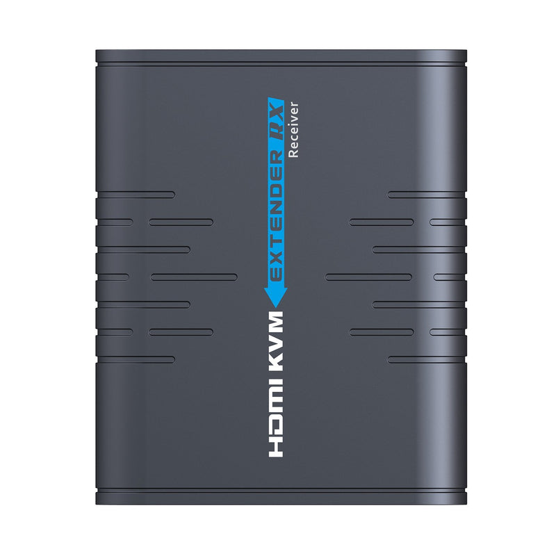 AGPtEK HDMI KVM Extender(Only Receiver) Over Single Cat 5/5E/6/7 Ethernet Cable- Signal Extension Up to 120m/365Ft- Ultra HD 1080p@60Hz
