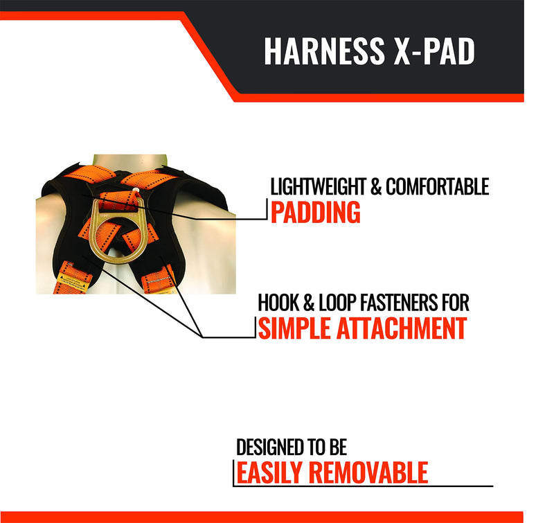 Malta Dynamics Safety Harness X Pad Replacement for Fall Protection