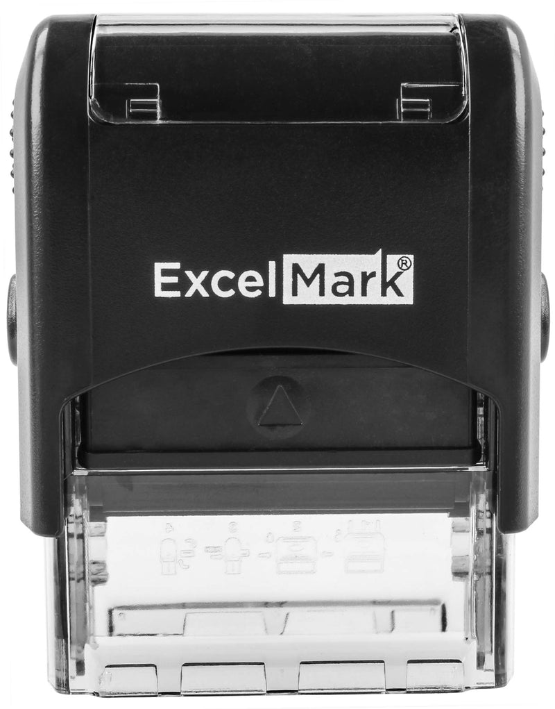 ExcelMark Paid Self Inking Rubber Stamp (Stamp Plus 5cc Refill Ink)