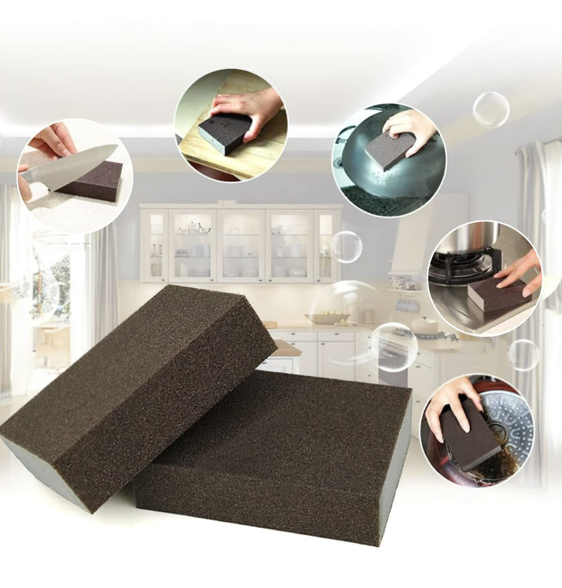 5 pieces sanding sponge, coarse/medium/fine/superfine 240 grit specifications sanding pads assortment for wood metal wall foam drywall