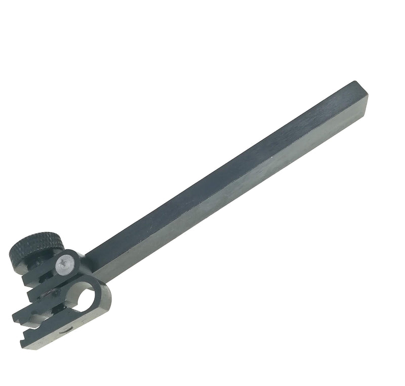 SUXING Rectangular Dial Test Indicator Height Gauge Holder Bar 6.35 X12.7 X100mm&Sleeve Swivel Clamp Indicator Attachment 8mm 6mm 4mm Hole
