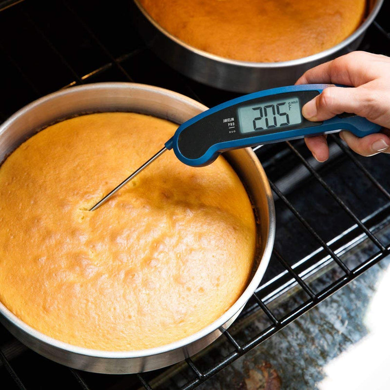 Lavatools Javelin PRO Duo Ambidextrous Backlit Professional Digital Instant Read Meat Thermometer for Kitchen, Food Cooking, Grill, BBQ, Smoker, Candy, Home Brewing, Coffee, and Oil Deep Frying Chipotle