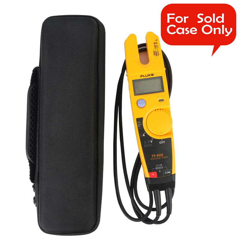 Khanka Hard Travel Case Replacement for Fluke T5-1000/T5-600/T6-1000/T6-600 Electrical Voltage Continuity Current Tester (black)