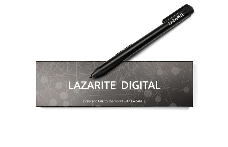 LAZARITE M Pen, AES2.0/MPP2.0 Active Stylus Pen for Lenovo Tab p11, Flex 5/14, Yoga 7i/9i/520/720/730/920/C740/C930,Asus zenbook, Hp Envy x360/Pavilion x360/Spectre x360, LG V60, Velvet, Wing Darkblack