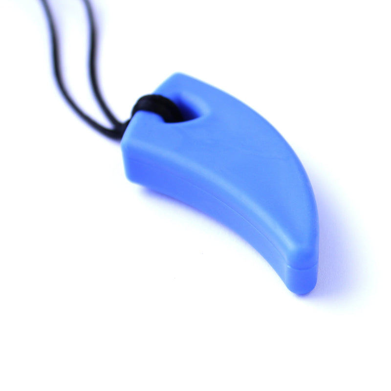 ARK's Saber Tooth Chew Necklace (Firm, Royal Blue)