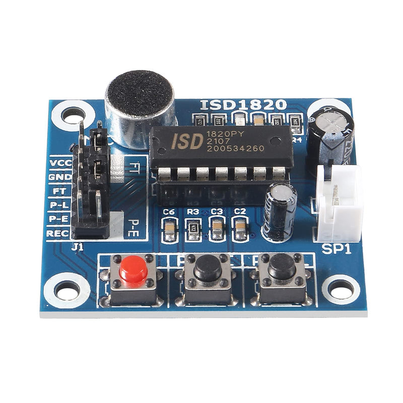 4pcs ISD1820 Sound Voice Recording Playback Module Sound Recorder Board with Microphone Audio Loudspeaker for Ar-duino CYT1022