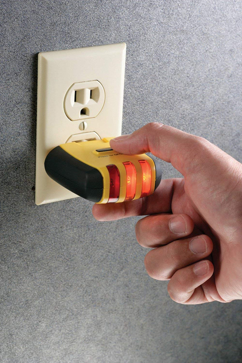 Gardner Bender Sperry Instruments CS61200P Electrical, 120V AC, 60Hz, Includes: CS61200AS Light and Switch, 2 Pc Circuit Breaker Finder and Accessory Kit, As Shown in The Image