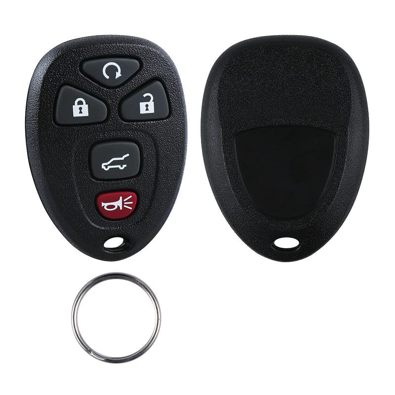 Remote Key Fob Control Replacement for 07-2016 GMC Acadia Yukon,07-2014 Chevy Tahoe Suburban Cadillac Escalade,09-2017 Chevrolet Traverse Buick Enclave(OUC60270, OUC60221) 5btn 2 Pack 5-btn x2