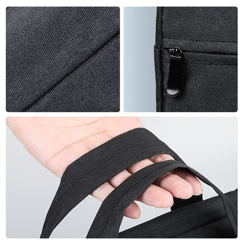 Carrying Bag for BOIFUN 17.5 Inch Portable DVD Player, Travel Laptop Sleeve Bag, Carry On Handle Case for Computer Notebook MacBook,Black