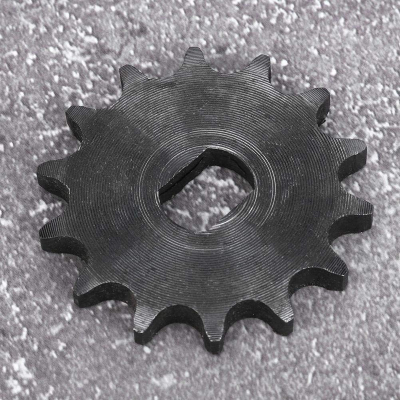 Keenso Chain Sprocket Gear,14 Tooth Sprocket Pinion Gear 428 Metal Chain Sprocket for Electric Scooter 12x17mm