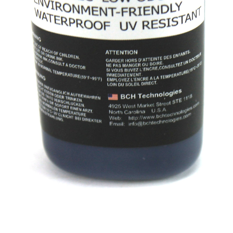 Black Stamp Ink Refill by BCH - Premium Grade - 2.5 oz