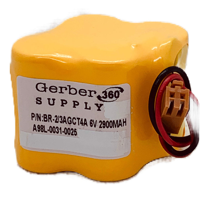 (3-Pack) BR-2/3AGCT4A 6V Battery Replaces Panasonic/Fanuc A98L-0031-0025