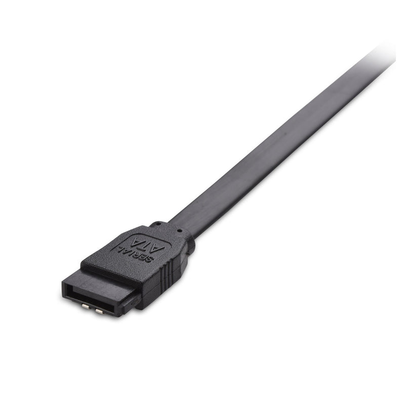 Cable Matters 3-Pack 90 Degree Right Angle SATA III 6.0 Gbps SATA Cable (SATA 3 Cable) Black - 18 Inches