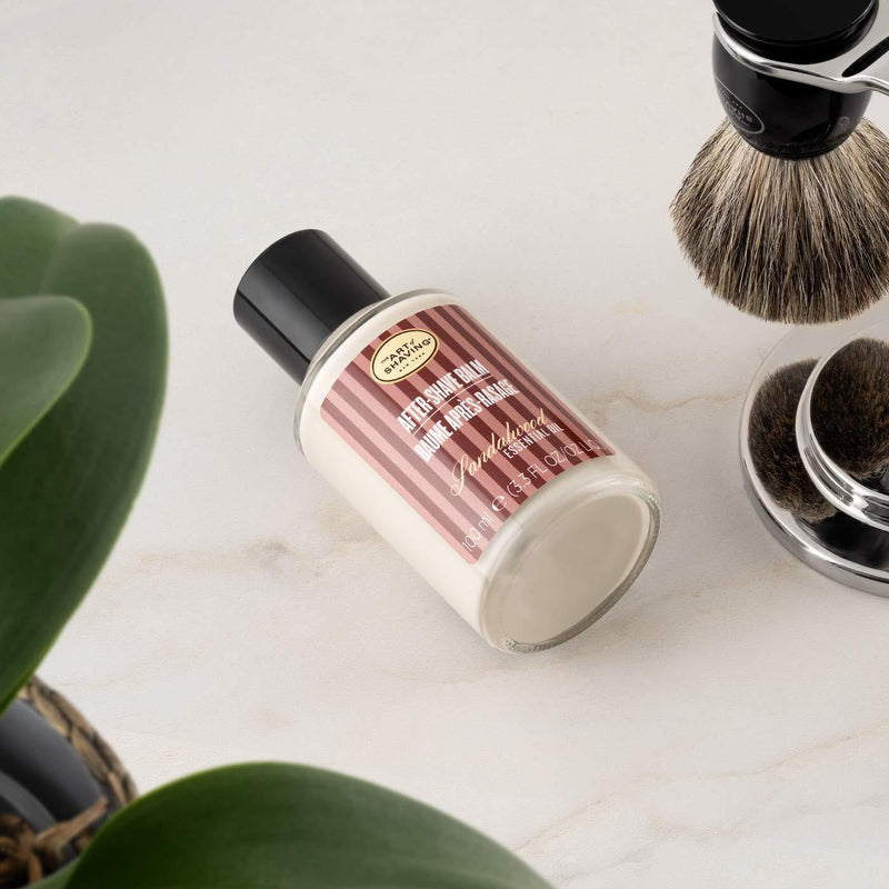 The Art of Shaving After-Shave Balm for Men - Face Moisturizer, Clinically Tested for Sensitive Skin, Sandalwood, 3.3 Ounce