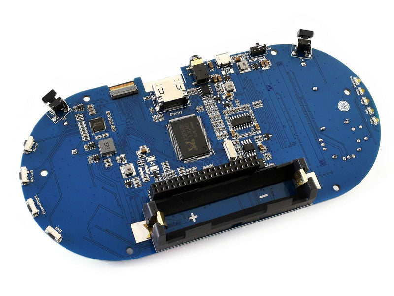 Waveshare Game HAT for Raspberry Pi A+/B+/2B/3B/3B+ 3.5inch IPS Screen 480x320 Resolution 60 Frame Experience Make Your Own Game Console