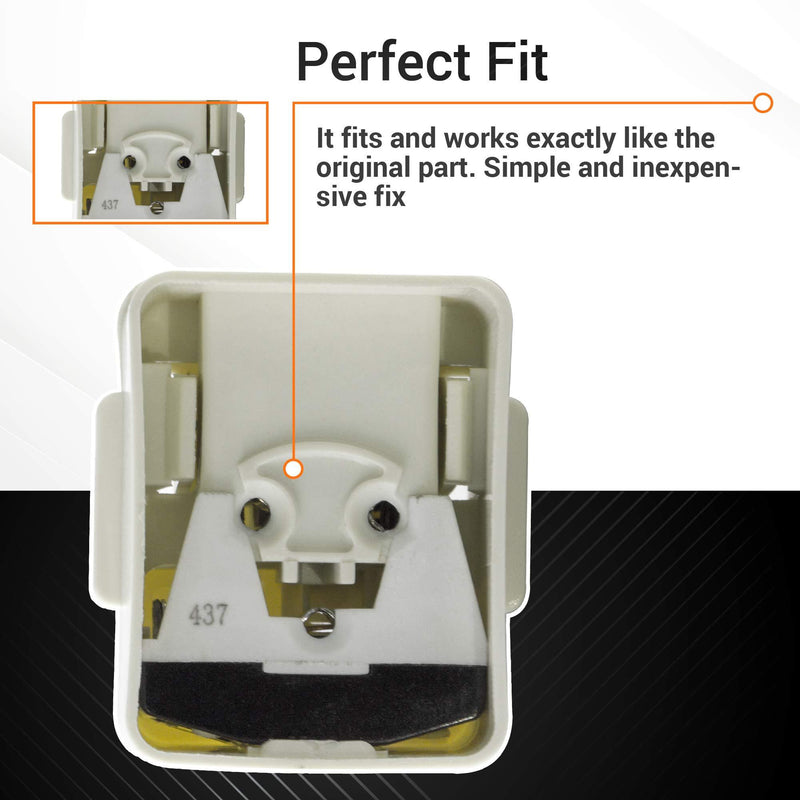 Ultra Durable 2188830 Refrigerator Compressor Relay & Overload Replacement by Blue Stars - Exact Fit for Whirlpool & Kenmore Refrigerators - Replaces AP3885081 2220475 PS993073 2188829 1177466